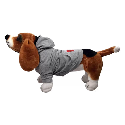 Grijze hondenhoodie van Doggy Doo Little