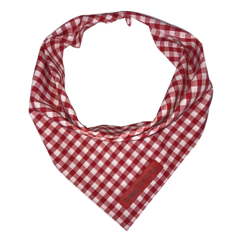 Bandana rouge pour chien Chef par Doggy Doo Little