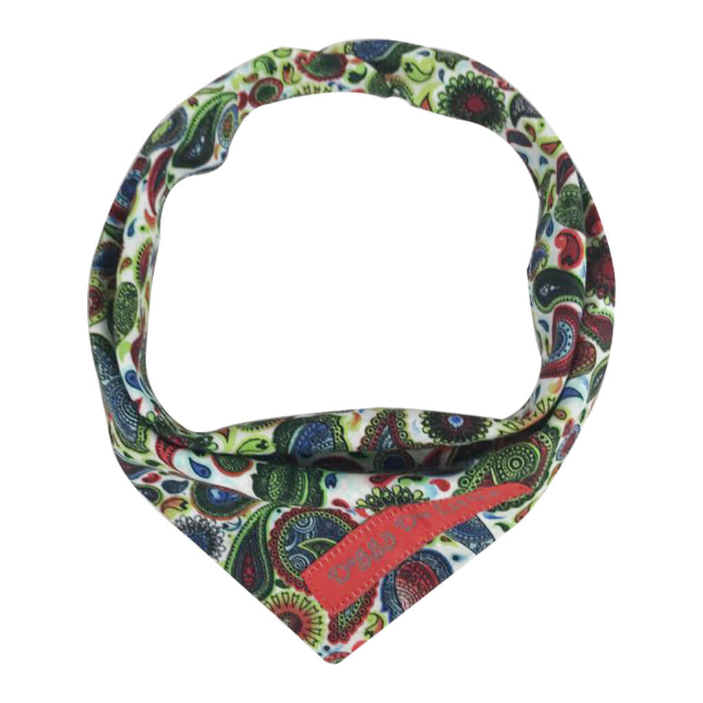 Peacock Dog Bandana by Doggy Doo Little