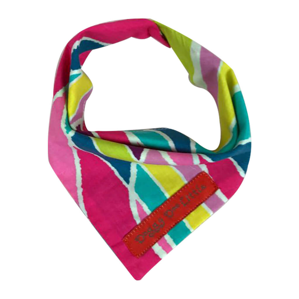 Bandana chien arc-en-ciel par Doggy Doo Little