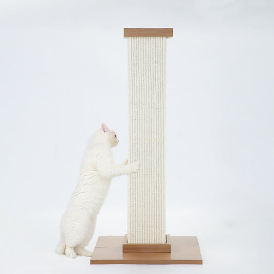 Romeinse zuil kat krabplank met sisal materiaal-1