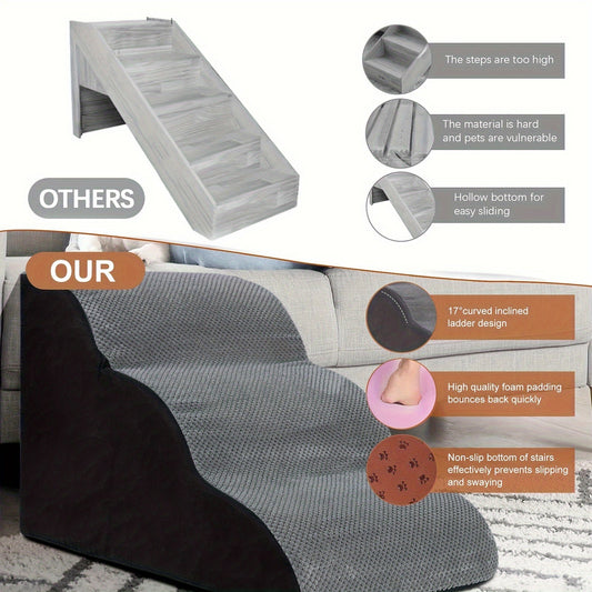 Specifieke hondentrappen voor kleine honden en katten: 3-staps/4-staps/5-stap-1