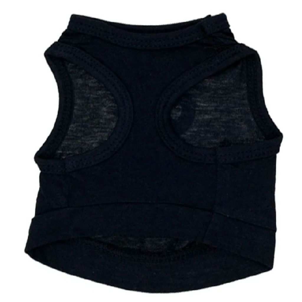 T-shirt chien tête de mort noir par Doggy Doo Little