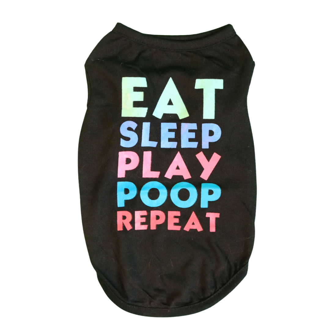 Doggy's Journal Dog T-Shirt by Doggy Doo Little-0