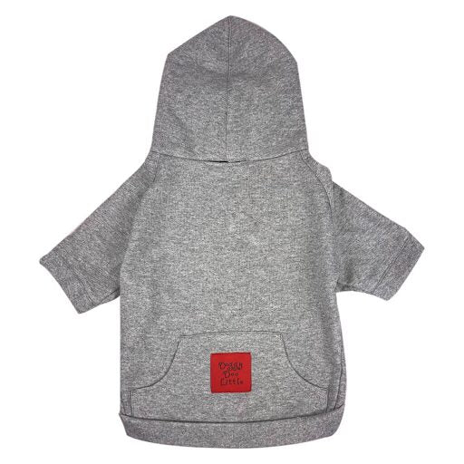 Sweat à capuche gris pour chien par Doggy Doo Little