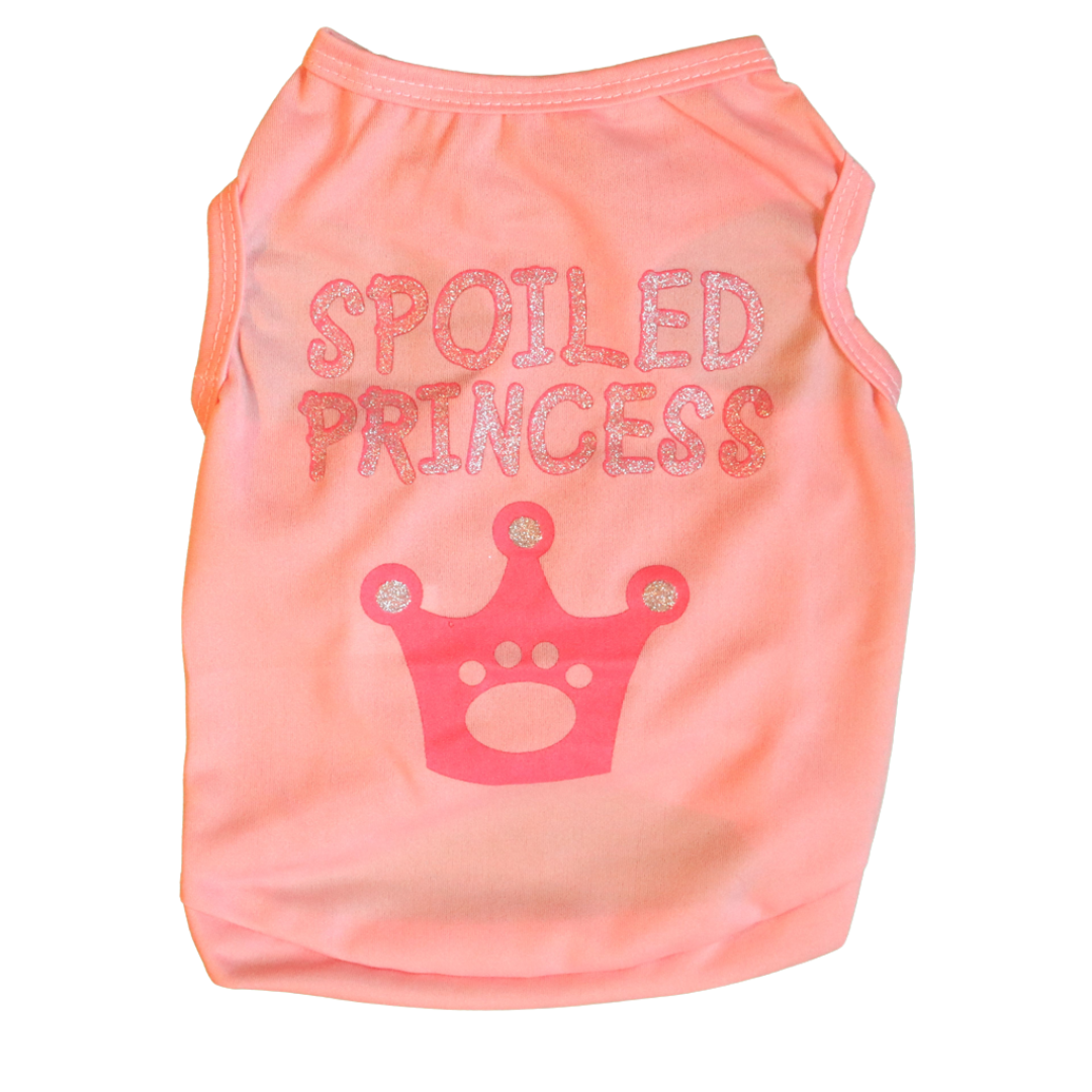 Spoiled Princess Dog T-Shirt by Doggy Doo Little-0