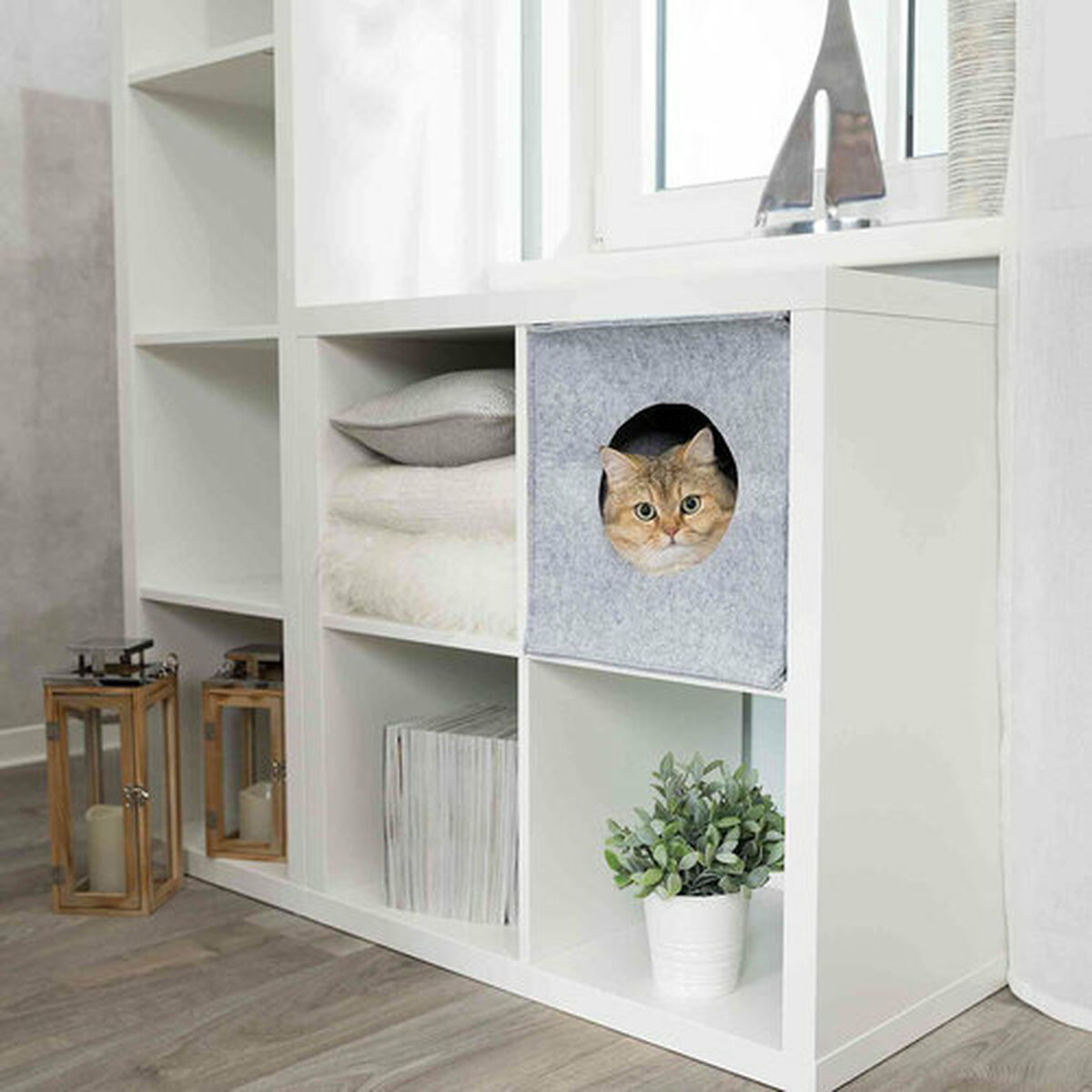 Lit pour animaux de compagnie Trixie Grey-3