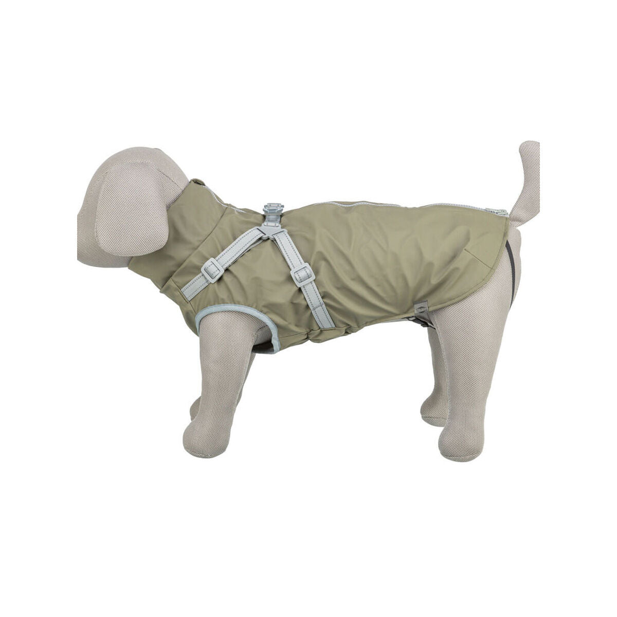 Manteau pour chien Trixie vert olive S-12