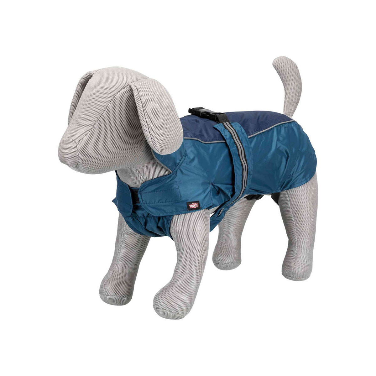 Dog raincoat Trixie Rouen Blue S-11