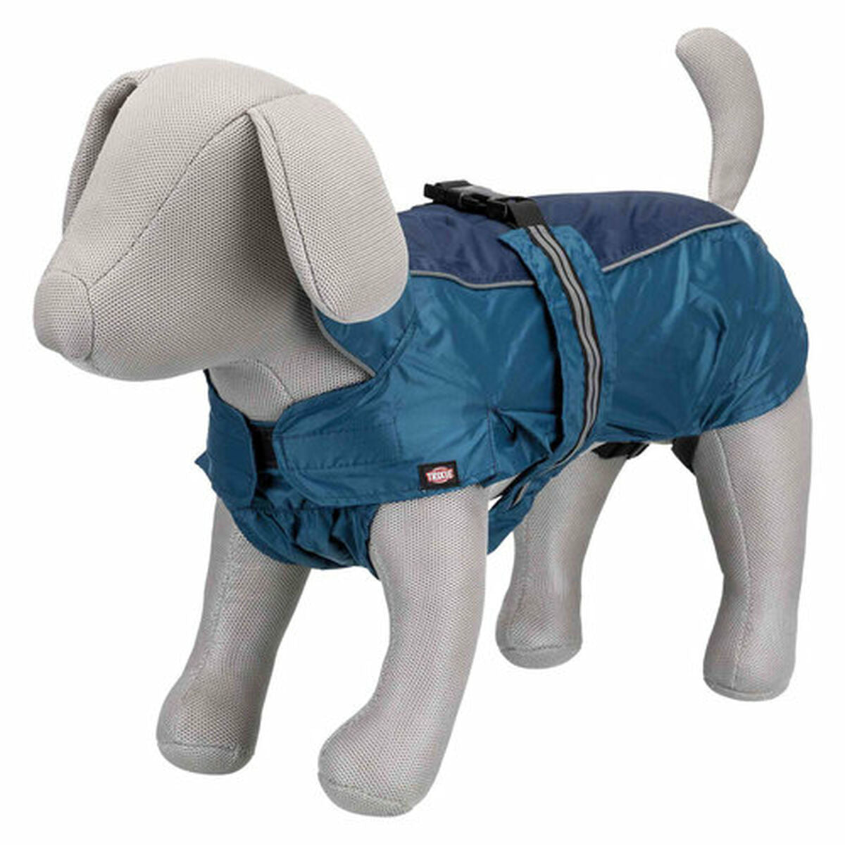 Dog raincoat Trixie Rouen Blue S-10