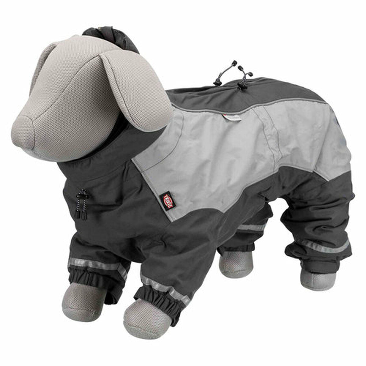 Manteau pour chien Trixie Helsinki Gris L-13