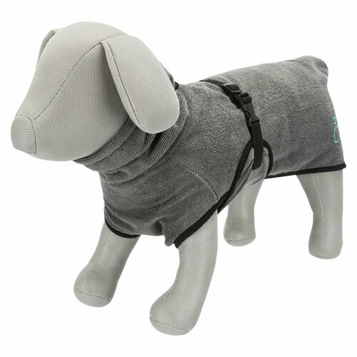 Peignoir pour chien Trixie Gris S-7