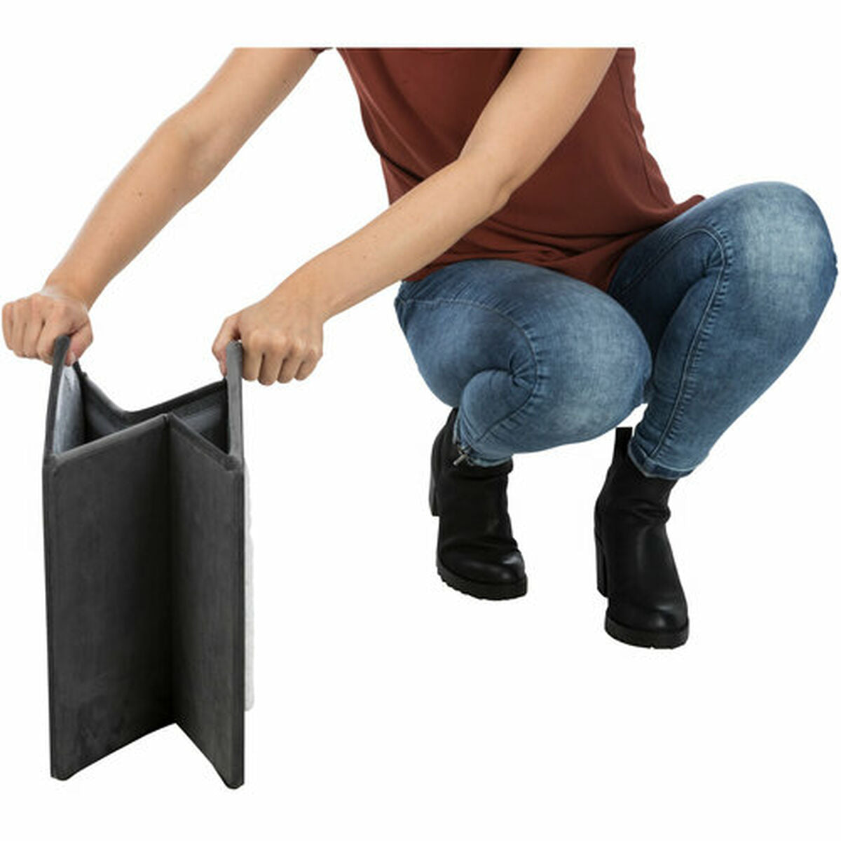 Cabane Trixie Livia Blanc Gris foncé 38 Ãƒâ€ » 41 Ãƒâ€ » 44 cm-13