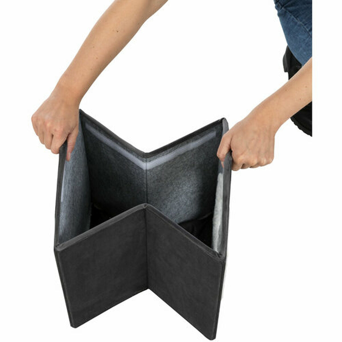 Cabane Trixie Livia Blanc Gris foncé 38 Ãƒâ€ » 41 Ãƒâ€ » 44 cm-9