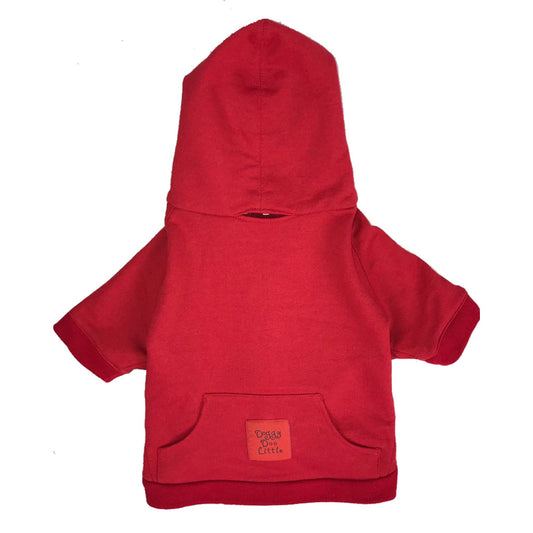 Sweat à capuche Red Dog par Doggy Doo Little-0