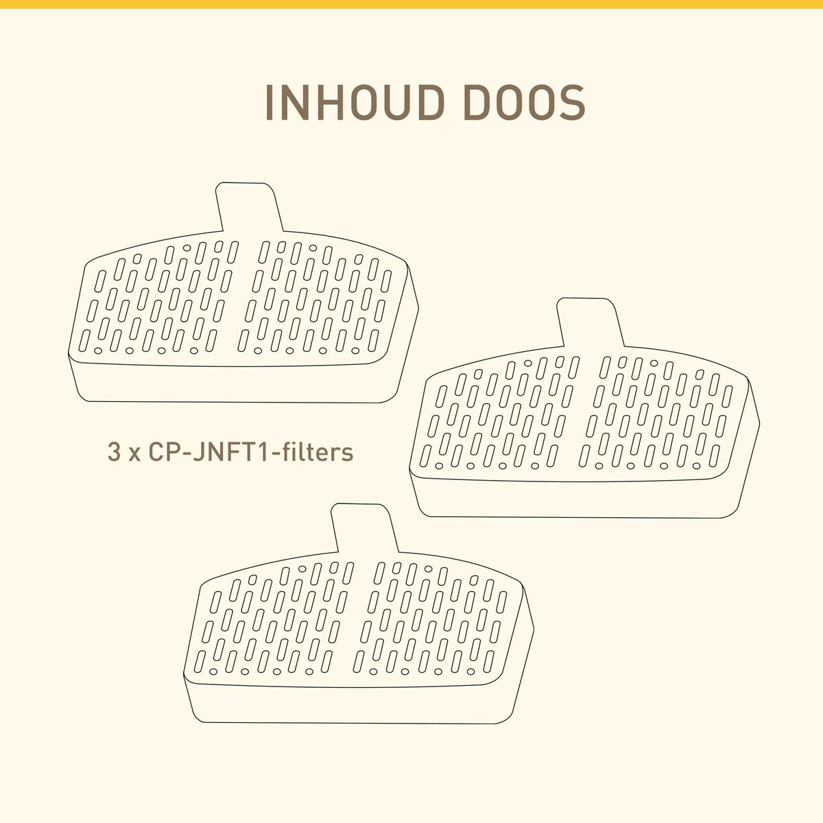 Waterfontein voor huisdieren Panasonic CP-JNFT1-1