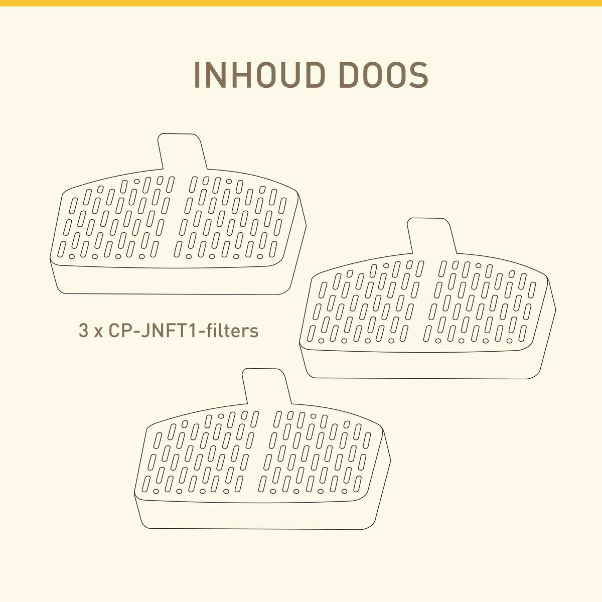 Waterfontein voor huisdieren Panasonic CP-JNFT1-5