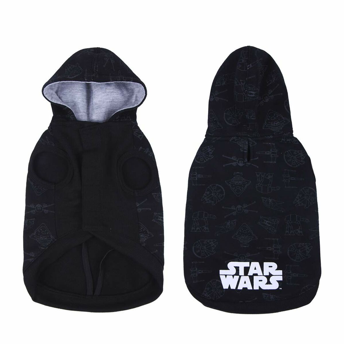 Sweat-shirt pour chien Star Wars XXS Noir-4