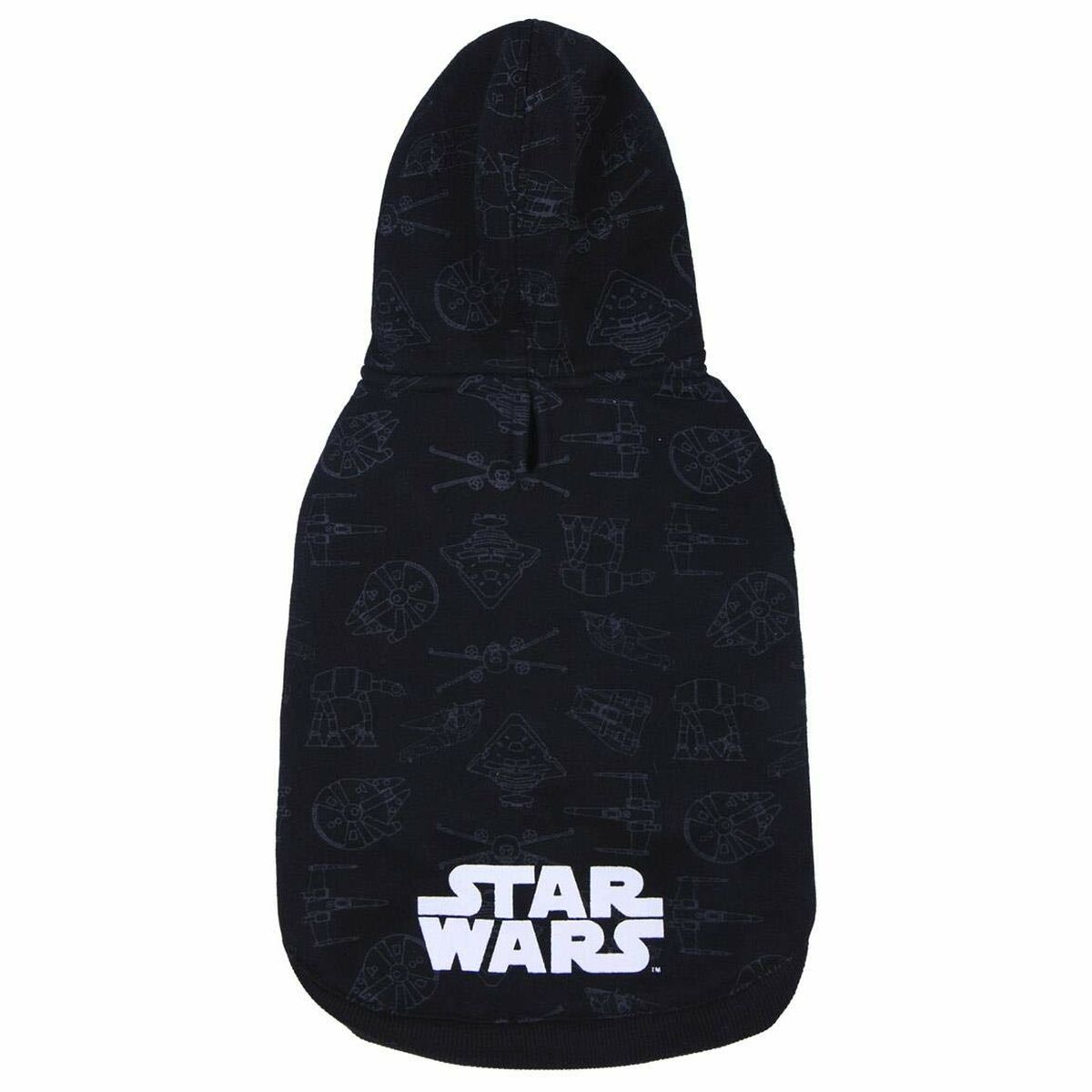 Sweat-shirt pour chien Star Wars XXS Noir-3