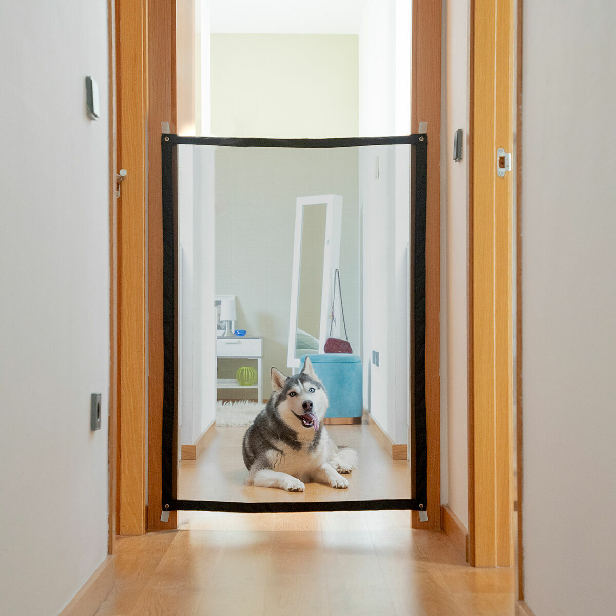 Veiligheidsnet voor huisdieren Petinu InnovaGoods-9