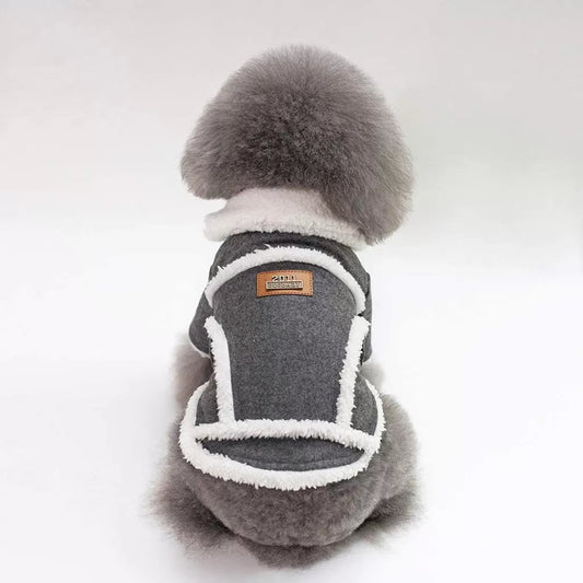 Manteau d’hiver foncé pour chien par Doggy Doo Little