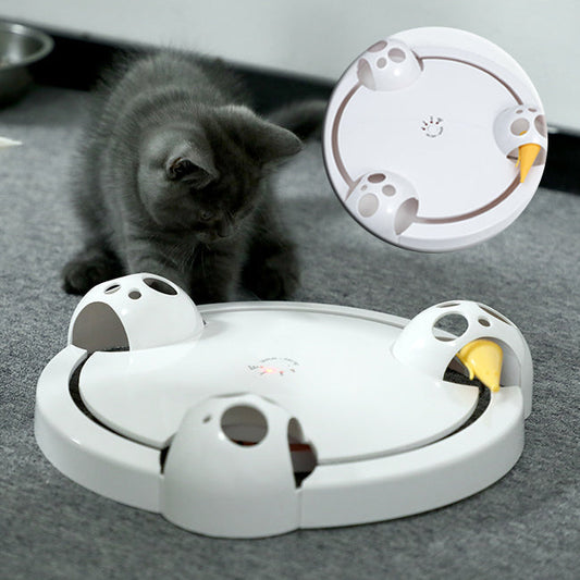 Roue jouet électrique pour chat-0