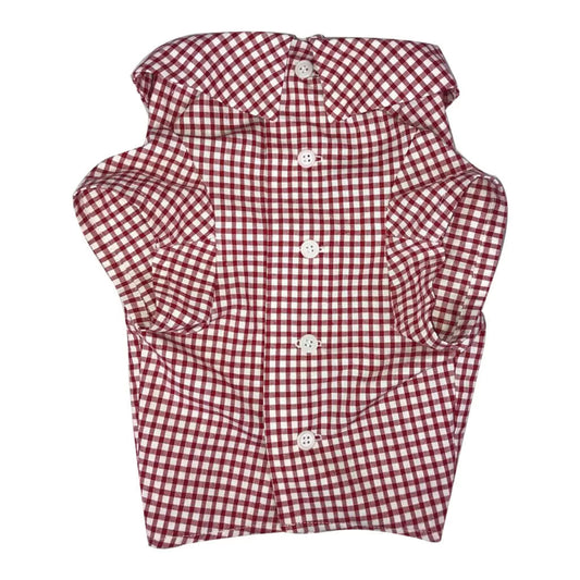 Chemise pour chien de chef rouge par Doggy Doo Little-0