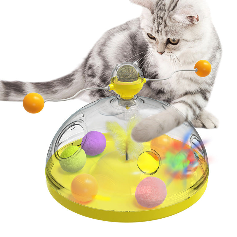 Meows Windmill Jouet interactif pour chat-4