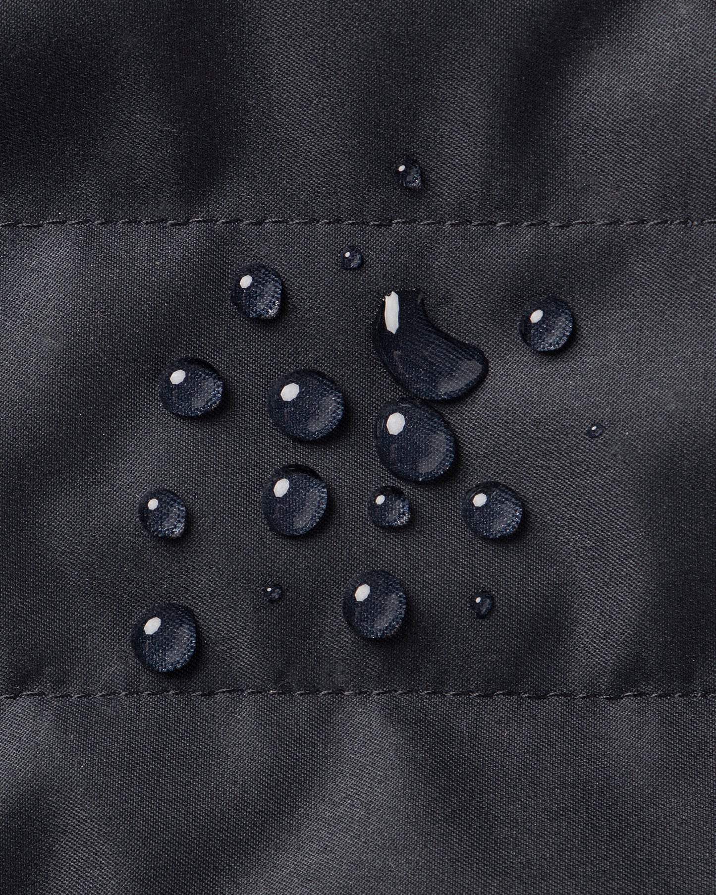 Water-Repellent Dog Raincoat with Adjustable Snood - Navy Small