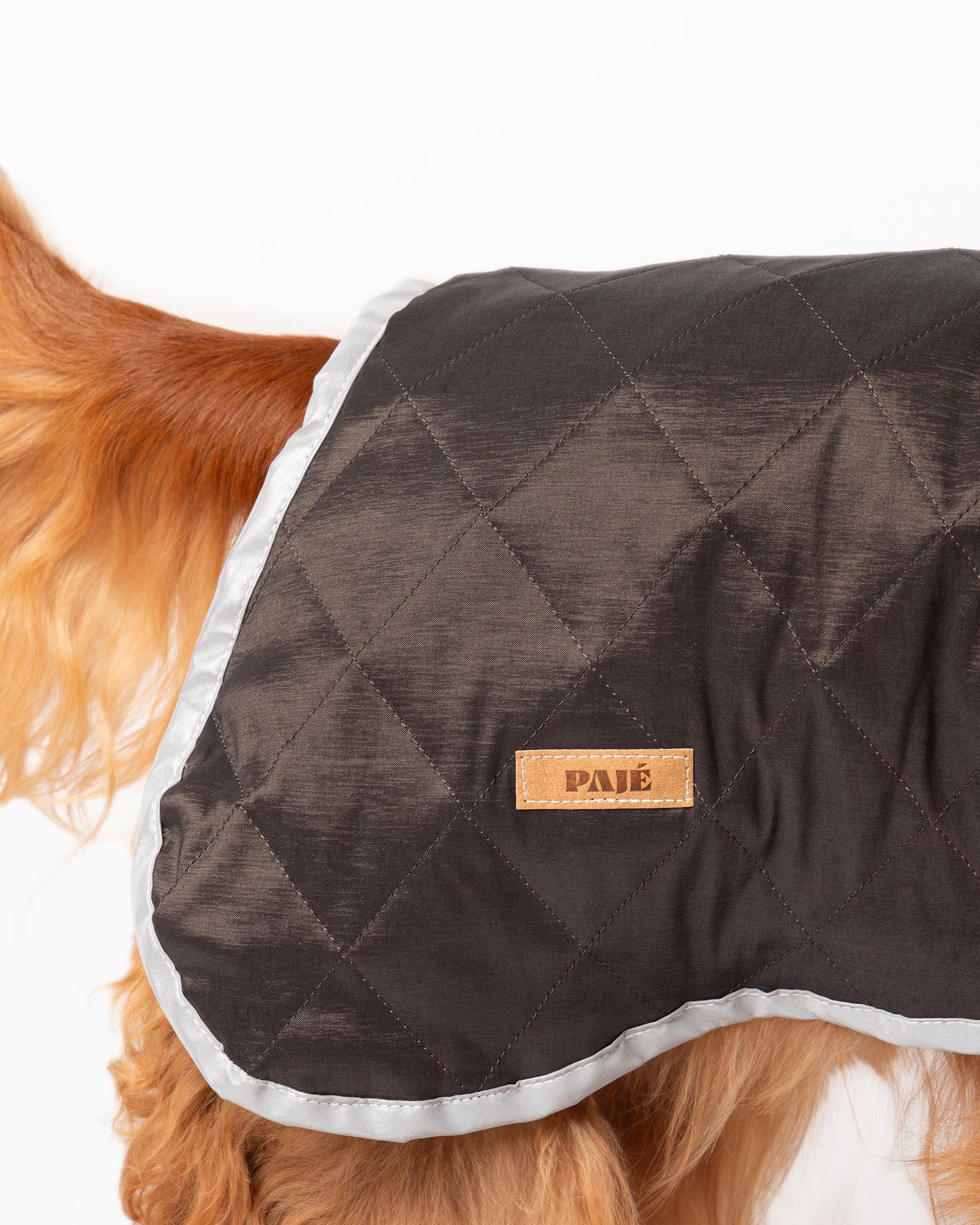 Dog Coat with Integrated Snood – Warm & Comfortable for Cold, Damp Days - Brown Large