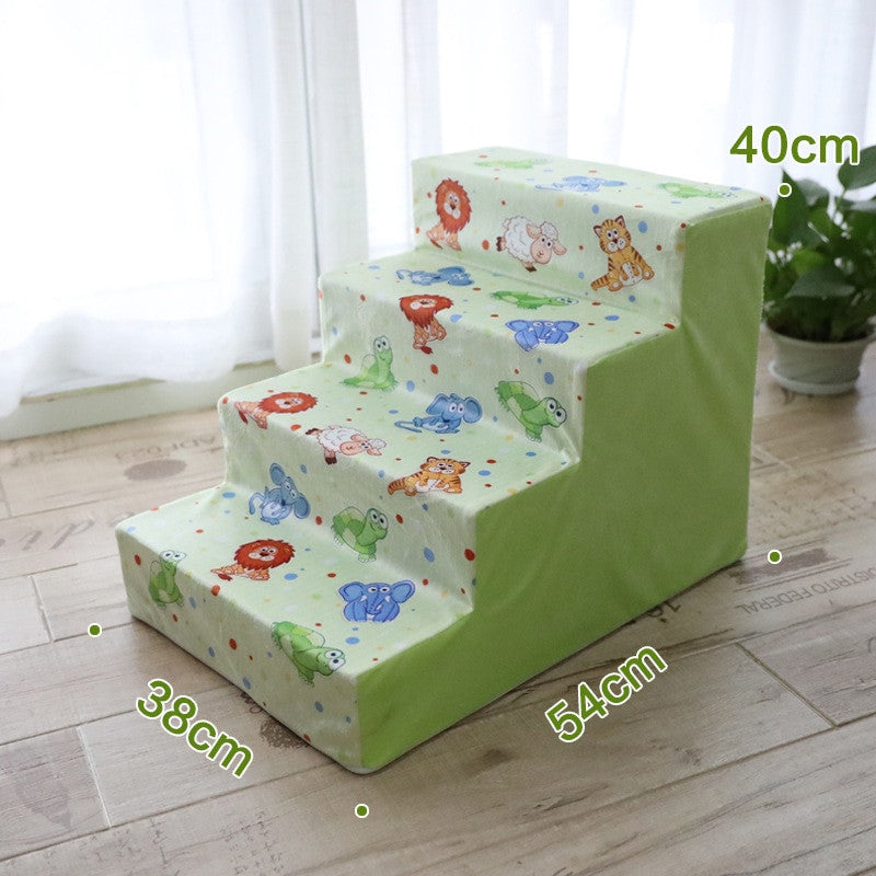 Behendigheidsapparatuur voor honden met vier verdiepingen voor hondentrappen-11