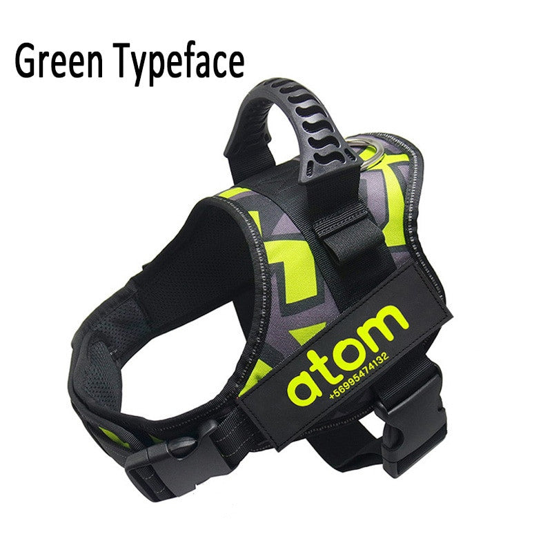 Harnais pour chien ID Tag Custom Harness-14