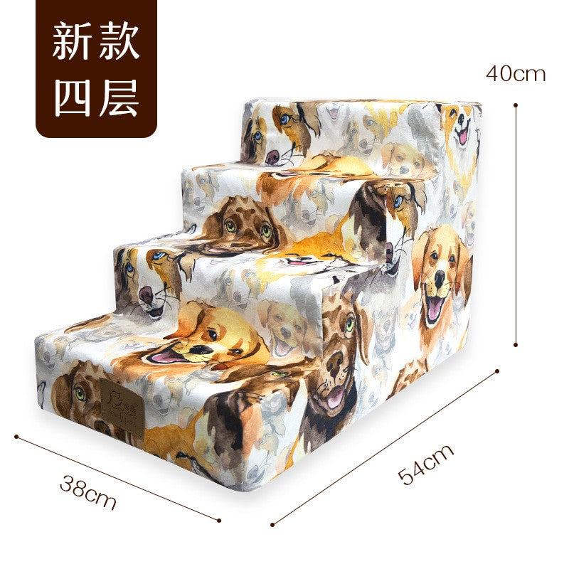 Behendigheidsapparatuur voor honden met vier verdiepingen voor huisdieren-15