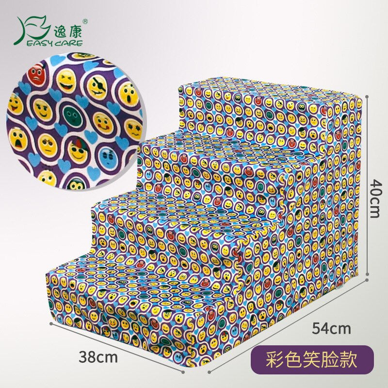 Behendigheidsapparatuur voor honden met vier verdiepingen voor huisdierentrappen-13