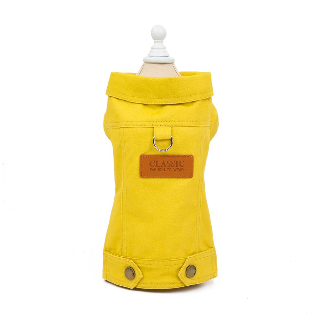 Veste pour chien Yellow Seasons par Doggy Doo Little-0