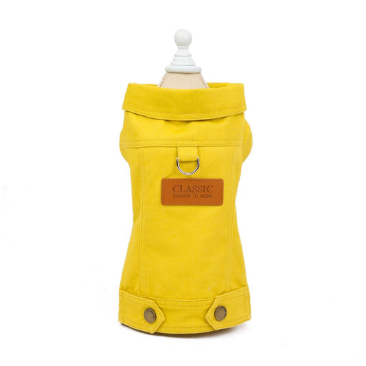 Veste pour chien Yellow Seasons par Doggy Doo Little-0
