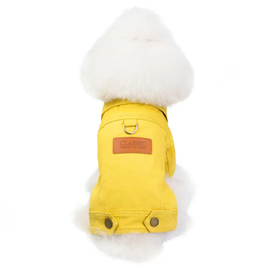 Veste pour chien Yellow Seasons par Doggy Doo Little-1