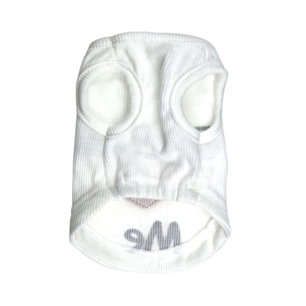 T-shirt pour chien Dogs Love Me (Blanc) par Doggy Doo Little-1