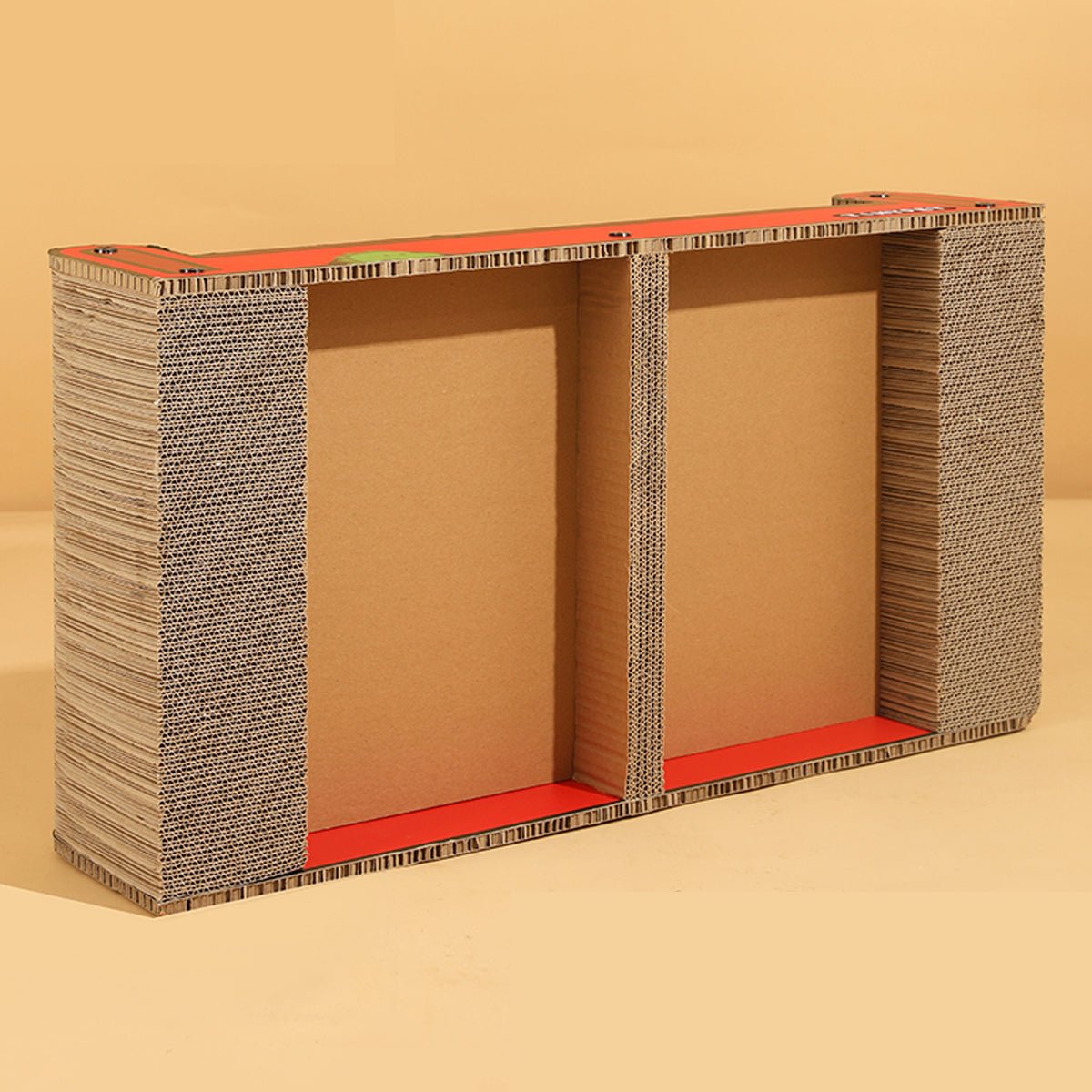 Een familie rode grote bank kat krabplank-2