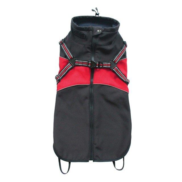 Vêtements d’hiver chauds pour chiens Imperméable Gilet pour animaux de compagnie Veste Manteau pour petits moyens grands chiens Carlin Chihuahua Ropa Para Perros-4