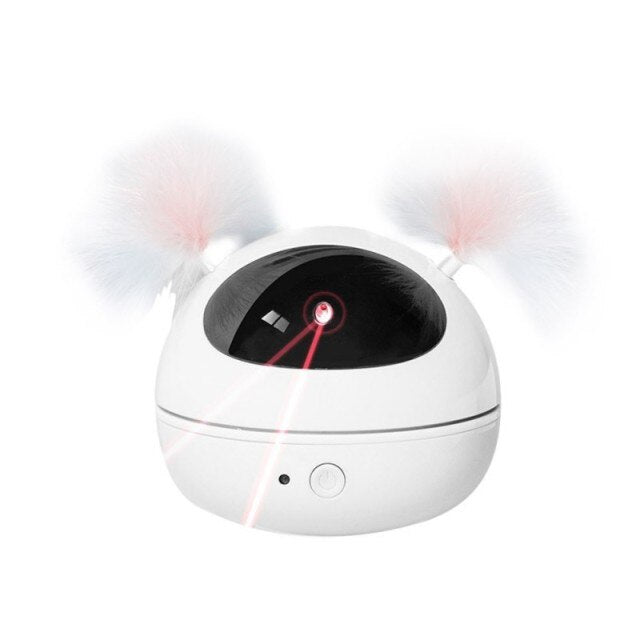 Elektrische Interactieve Kat Speelgoed Bal Veer Infrarood Licht Plagen Plagen Kat Stick Speelgoed-5